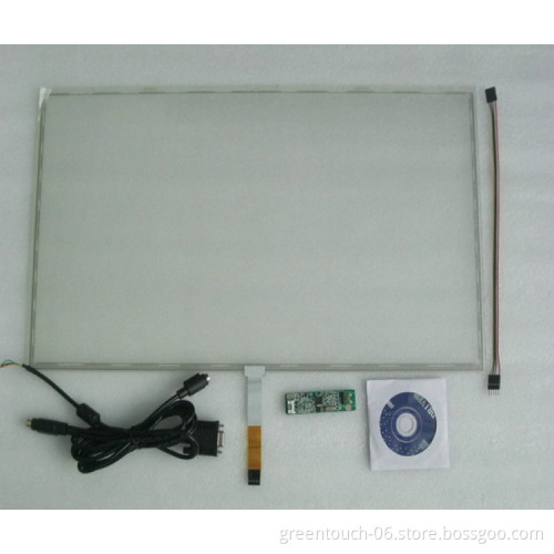 GreenTouch offer 5 wire resistive touch screen overlay for LCD screen will more flexible